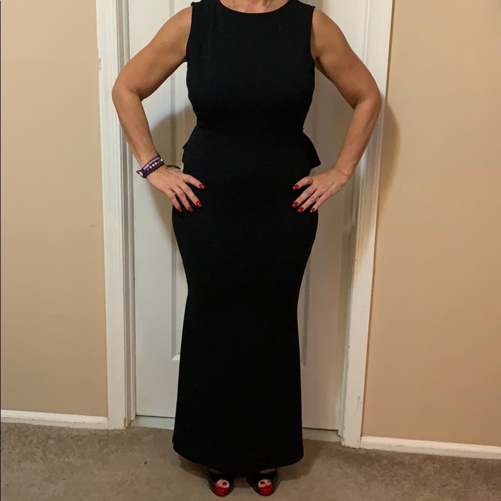 Black gown